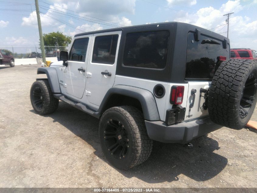 2015 JEEP WRANGLER UNLIMITED SPORT - 1C4BJWDG1FL711049