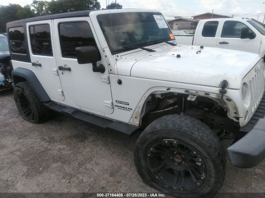 2015 JEEP WRANGLER UNLIMITED SPORT - 1C4BJWDG1FL711049