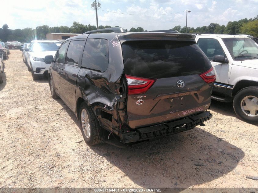 2017 TOYOTA SIENNA XLE AUTO ACCESS - 5TDYZ3DC1HS884991
