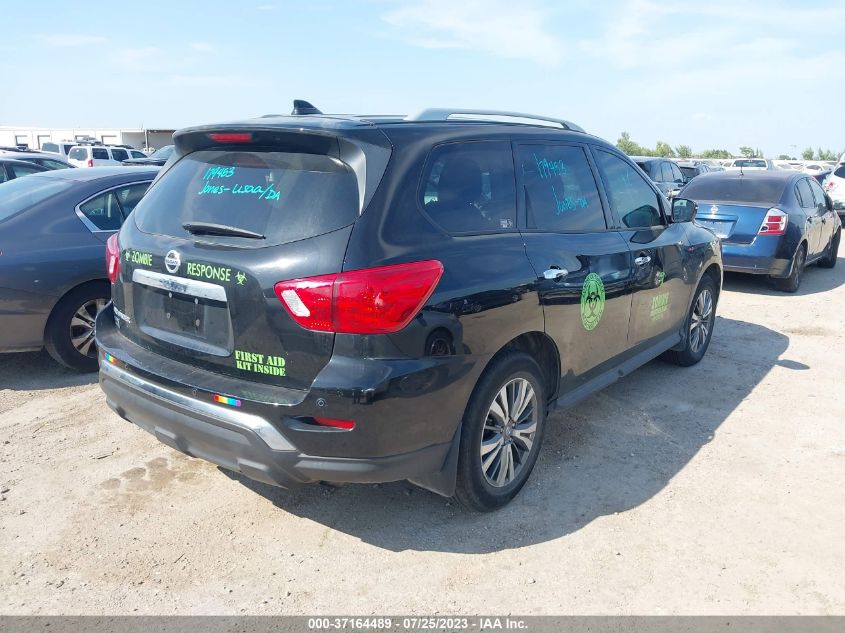 VIN 5N1DR2MN5KC655244 2019 NISSAN PATHFINDER S