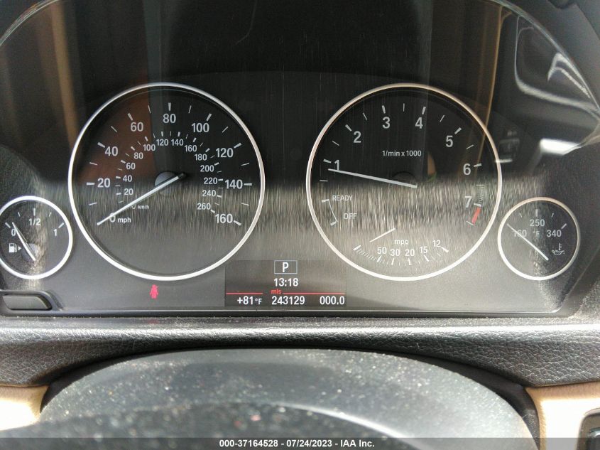 2013 BMW 3 SERIES 328I - WBA3A5C54DF354795