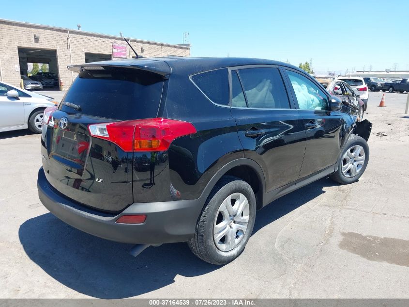 2015 TOYOTA RAV4 LE - 2T3ZFREV0FW230561