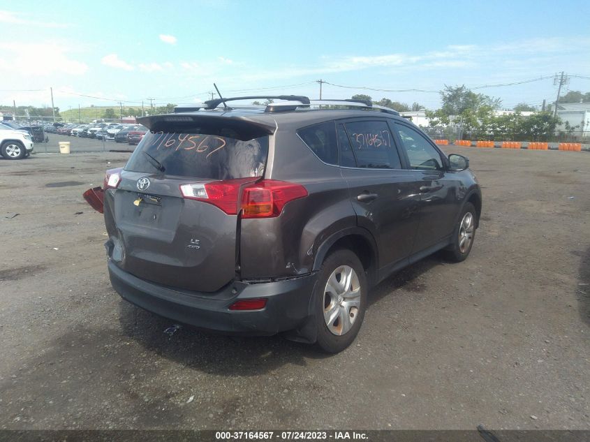2015 TOYOTA RAV4 LE - JTMBFREV1FD160986