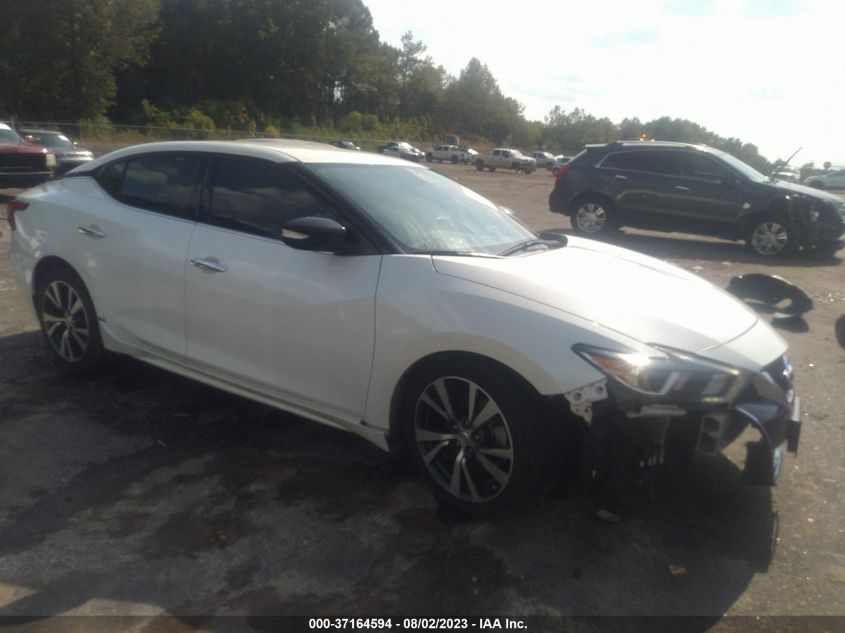 2017 NISSAN MAXIMA SV - 1N4AA6APXHC398205