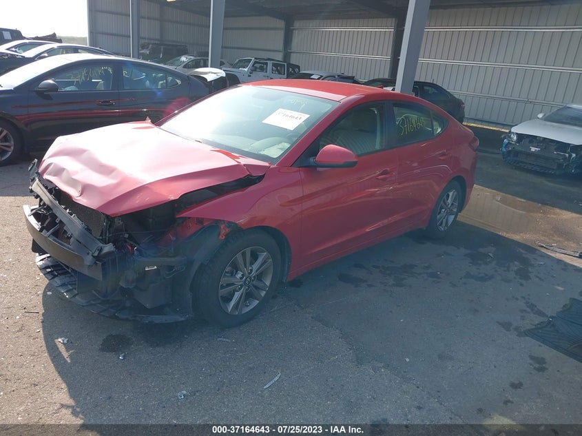 VIN 5NPD84LF5JH330528 2018 HYUNDAI ELANTRA SEL/VALUE/LIMITED