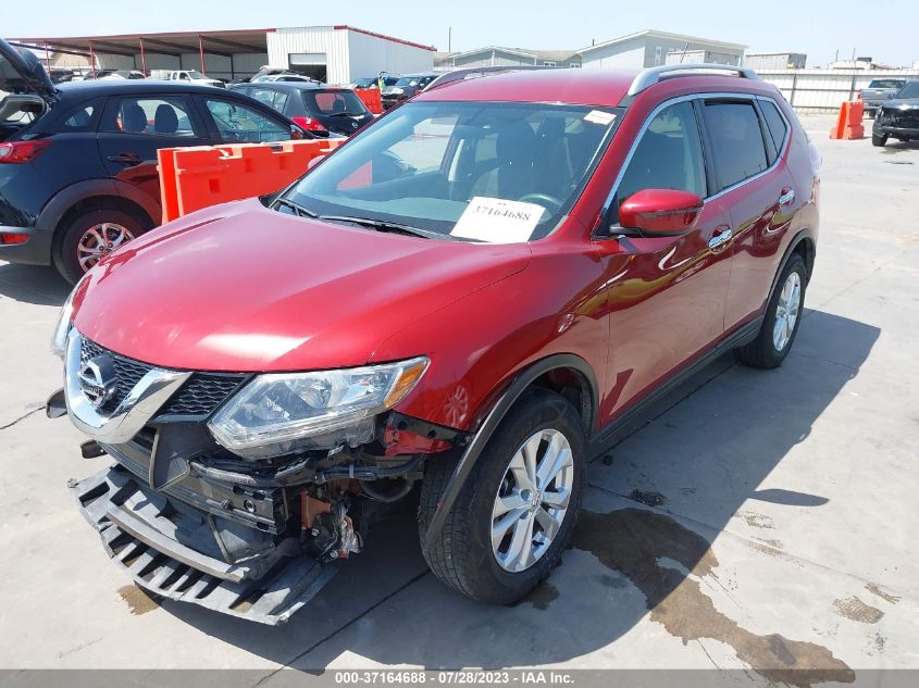 2016 NISSAN ROGUE SV - 5N1AT2MT0GC898566