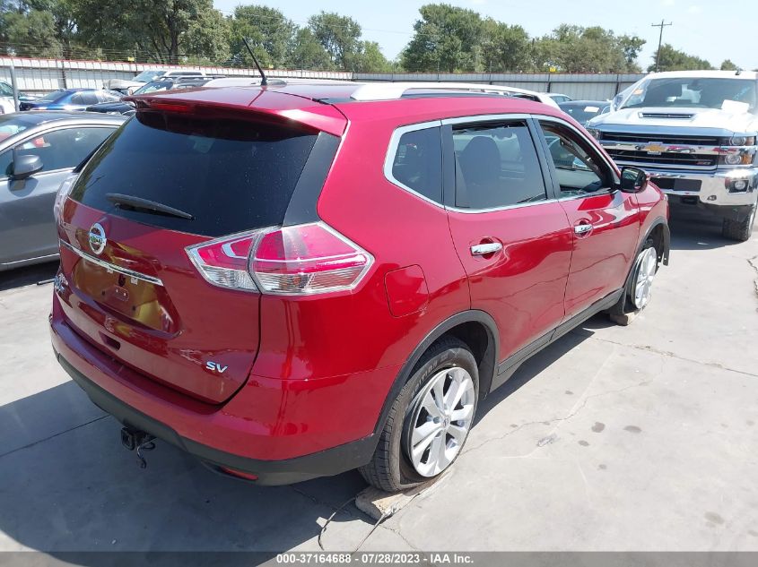 2016 NISSAN ROGUE SV - 5N1AT2MT0GC898566