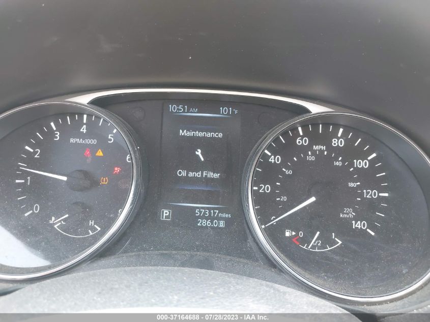 2016 NISSAN ROGUE SV - 5N1AT2MT0GC898566