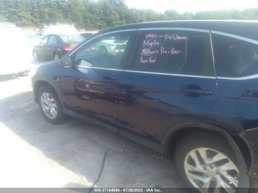 2016 HONDA CR-V EX - 5J6RM4H55GL111021