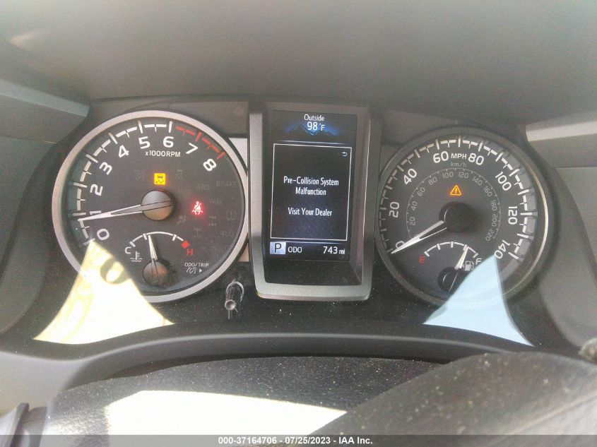 2023 TOYOTA TACOMA 4WD SR/SR5/TRD SPORT - 3TMCZ5AN0PM582540