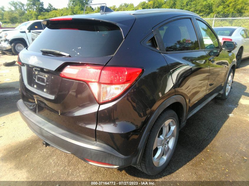 2016 HONDA HR-V EX-L W/NAVI - 3CZRU5H76GM711715