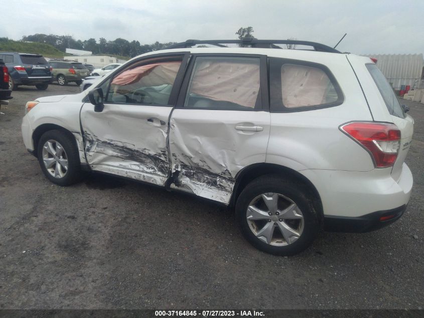 2015 SUBARU FORESTER 2.5I - JF2SJABC5FH816541