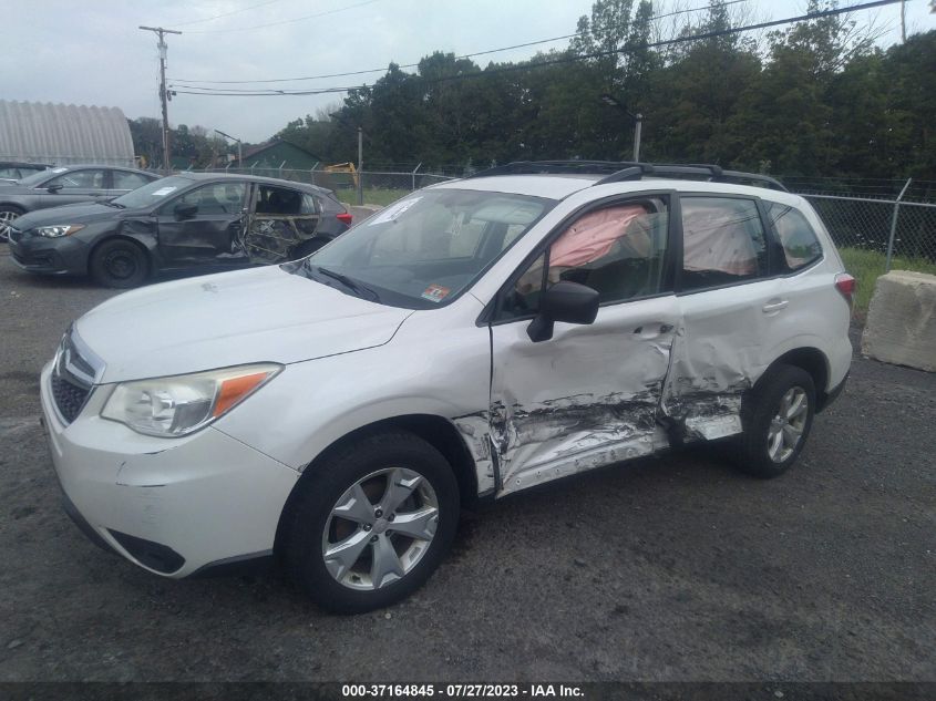 2015 SUBARU FORESTER 2.5I - JF2SJABC5FH816541