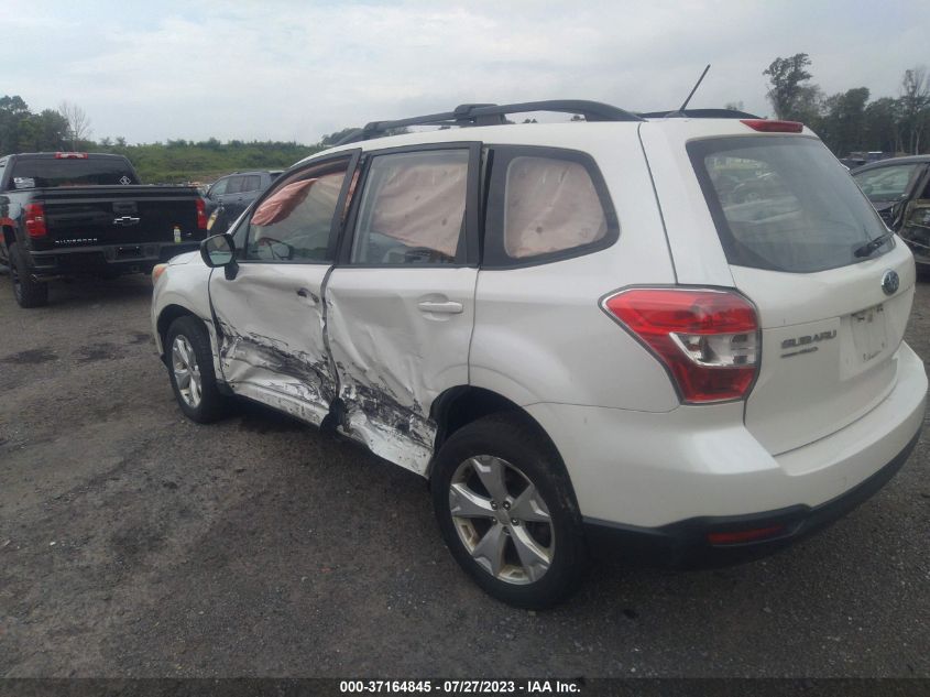 2015 SUBARU FORESTER 2.5I - JF2SJABC5FH816541