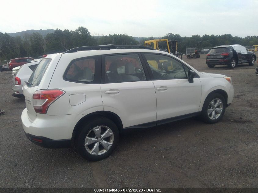 2015 SUBARU FORESTER 2.5I - JF2SJABC5FH816541
