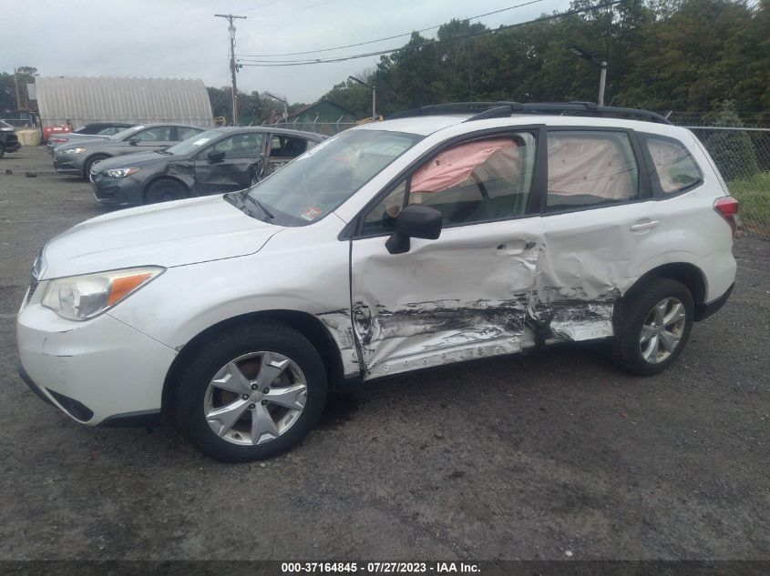 2015 SUBARU FORESTER 2.5I - JF2SJABC5FH816541