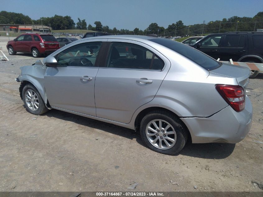 2017 CHEVROLET SONIC LT - 1G1JD5SH0H4120127