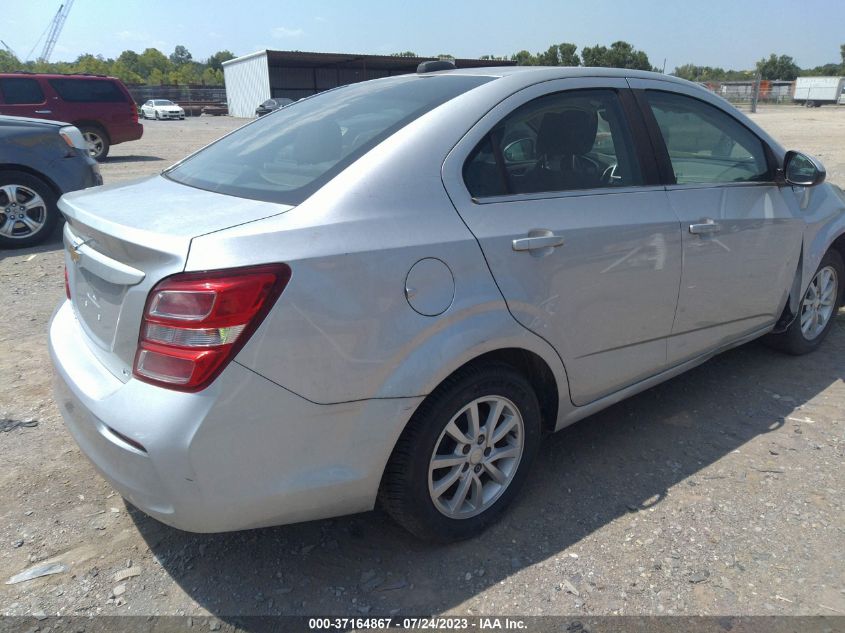2017 CHEVROLET SONIC LT - 1G1JD5SH0H4120127