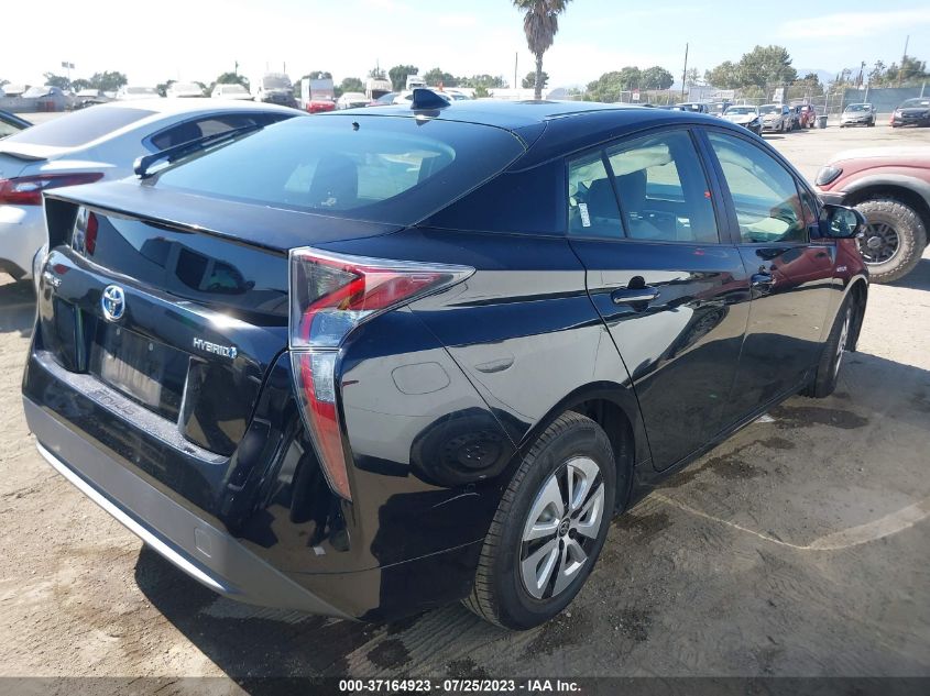 2016 TOYOTA PRIUS FOUR - JTDKARFU3G3505589