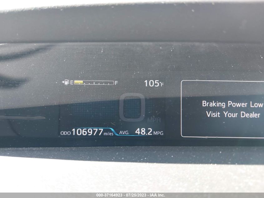 2016 TOYOTA PRIUS FOUR - JTDKARFU3G3505589