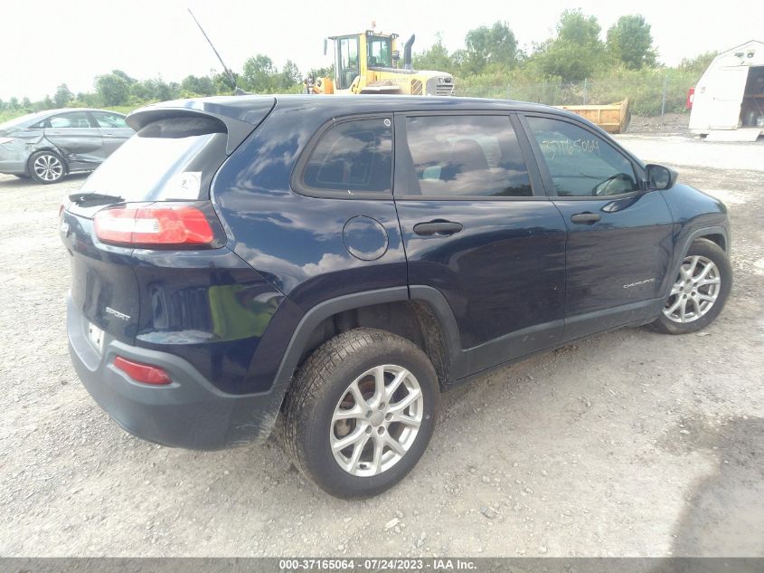 2015 JEEP CHEROKEE SPORT - 1C4PJLAB4FW553317
