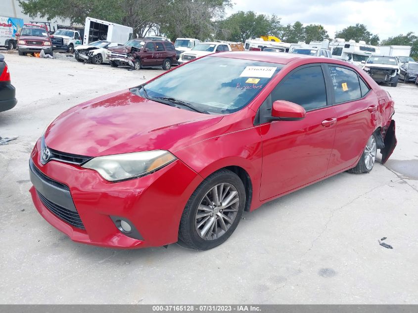 2015 TOYOTA COROLLA L/LE/LE PLS/PRM/S/S PLS - 2T1BURHE7FC316625