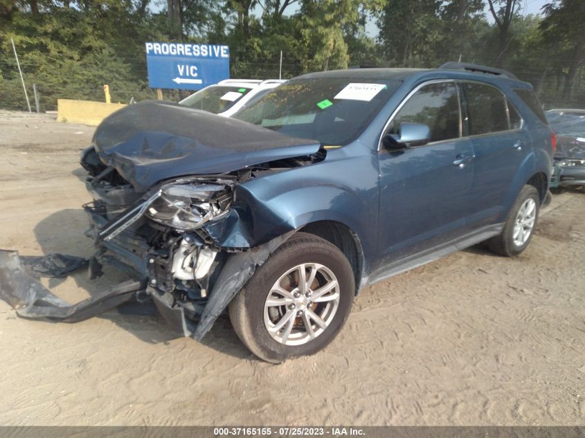 2017 CHEVROLET EQUINOX LT - 2GNFLFEK5H6256627