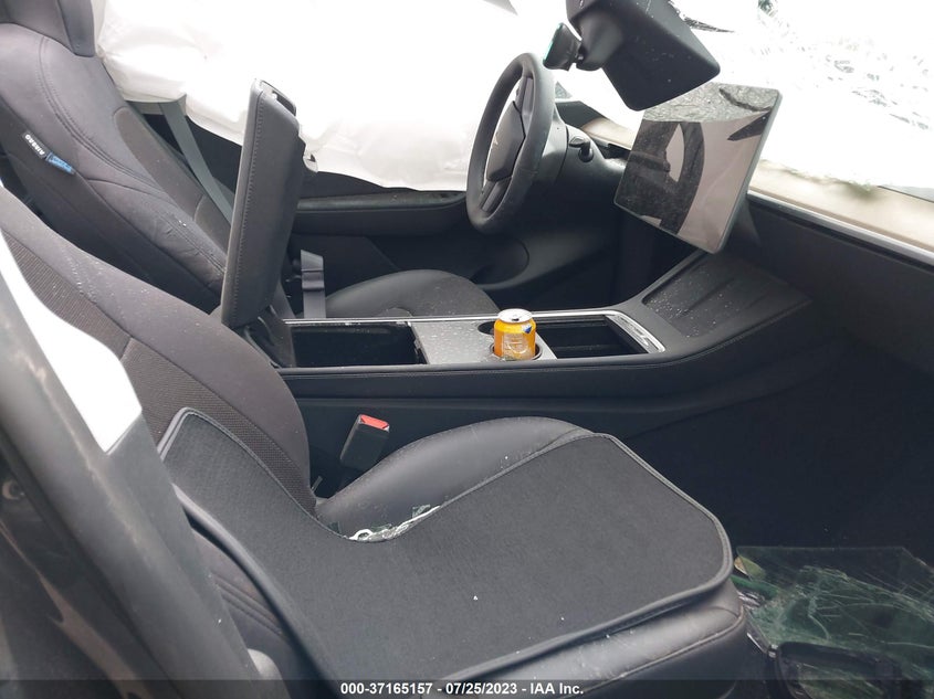 VIN 7SAYGDEE6NF459491 2022 TESLA MODEL Y