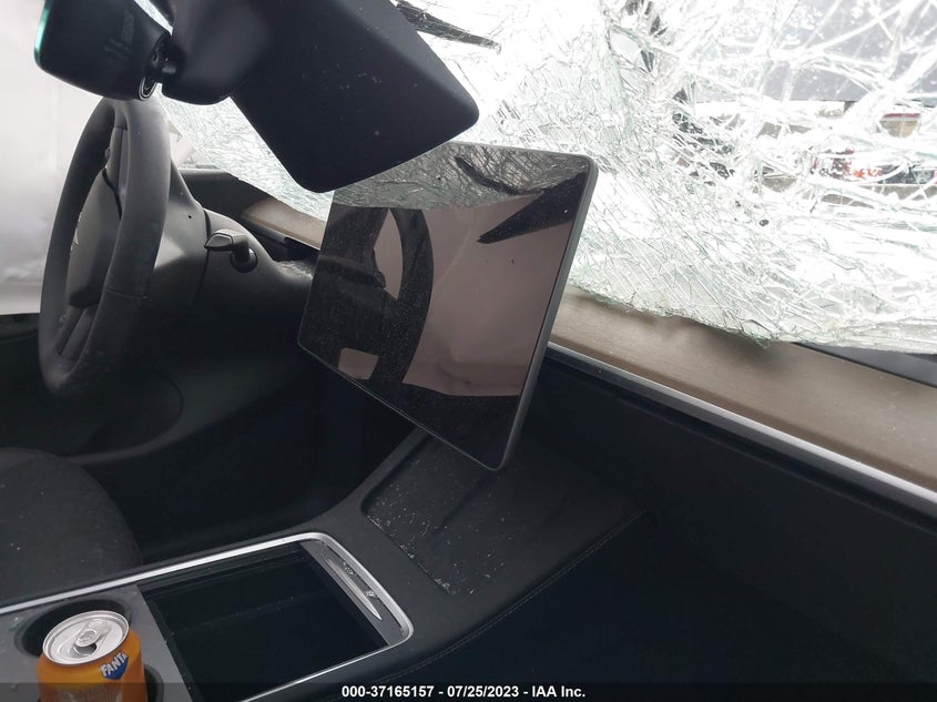 VIN 7SAYGDEE6NF459491 2022 TESLA MODEL Y