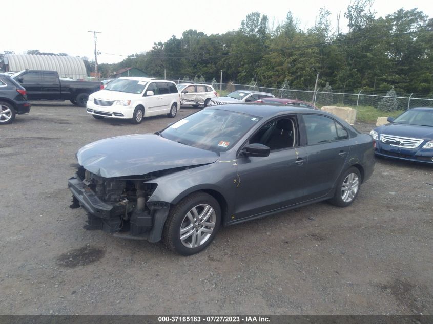 2015 VOLKSWAGEN JETTA SEDAN 2.0L S W/TECHNOLOGY - 3VW2K7AJ6FM230602