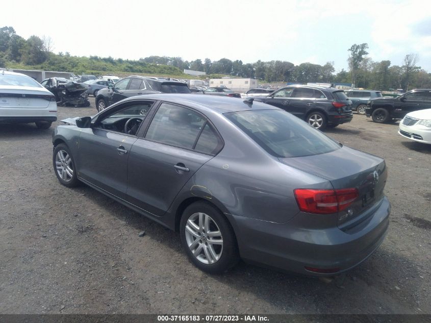 2015 VOLKSWAGEN JETTA SEDAN 2.0L S W/TECHNOLOGY - 3VW2K7AJ6FM230602