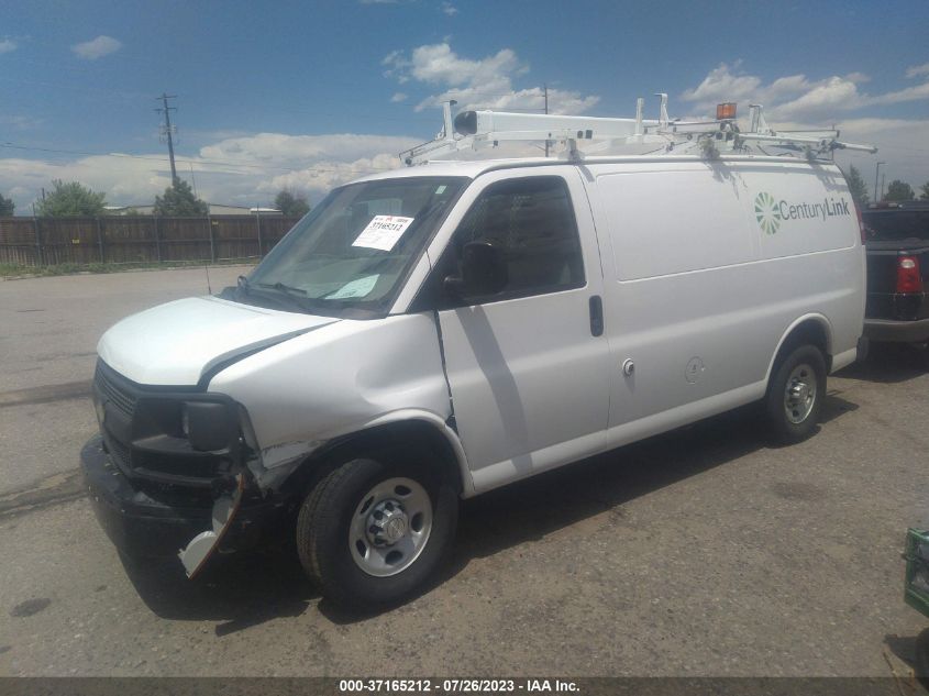 2016 CHEVROLET EXPRESS CARGO VAN - 1GCWGAFF4G1237456