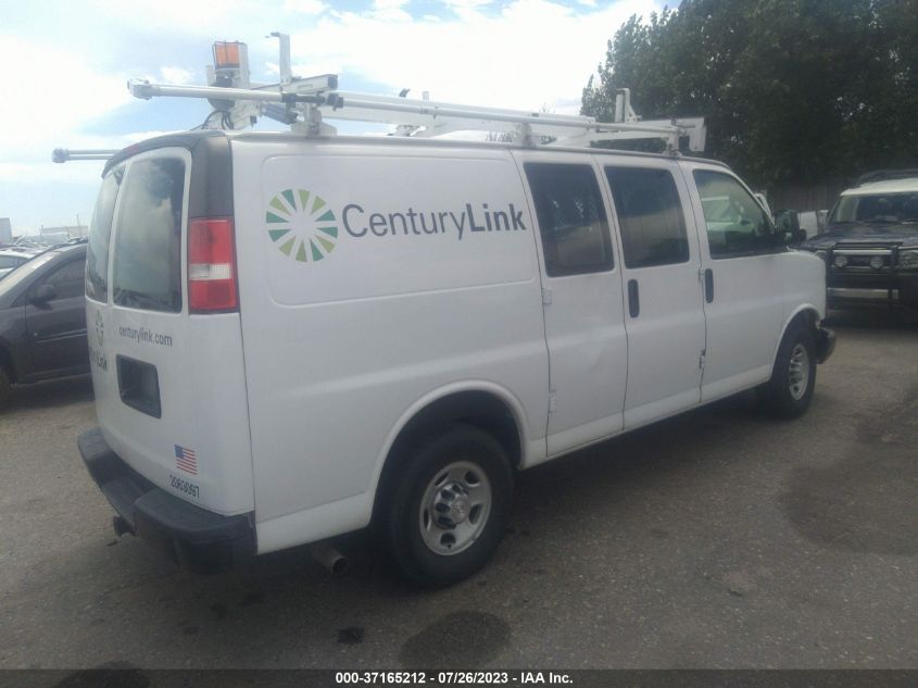 2016 CHEVROLET EXPRESS CARGO VAN - 1GCWGAFF4G1237456