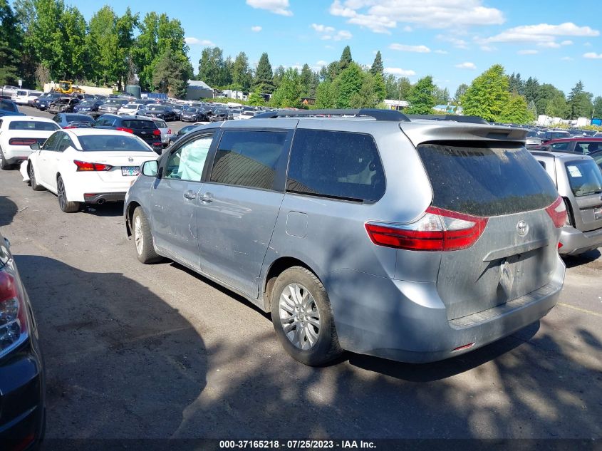 2015 TOYOTA SIENNA XLE/LIMITED - 005TDYK3DC4FS5730