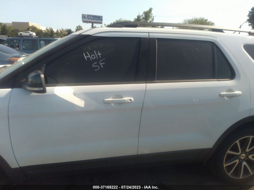 2015 FORD EXPLORER XLT - 1FM5K7D81FGA86004