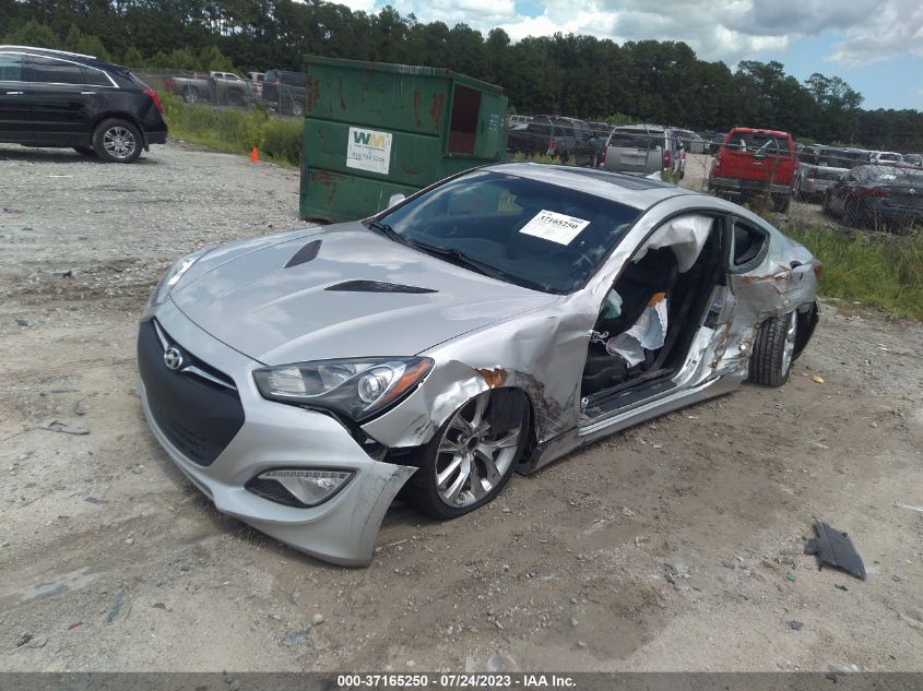 2013 HYUNDAI GENESIS COUPE 3.8 GRAND TOURING KMHHU6KJ8DU098835