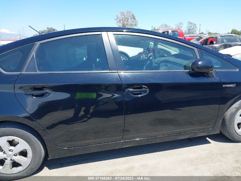 2013 TOYOTA PRIUS ONE/TWO/THREE/FOUR/FIVE - JTDKN3DU9D5601375