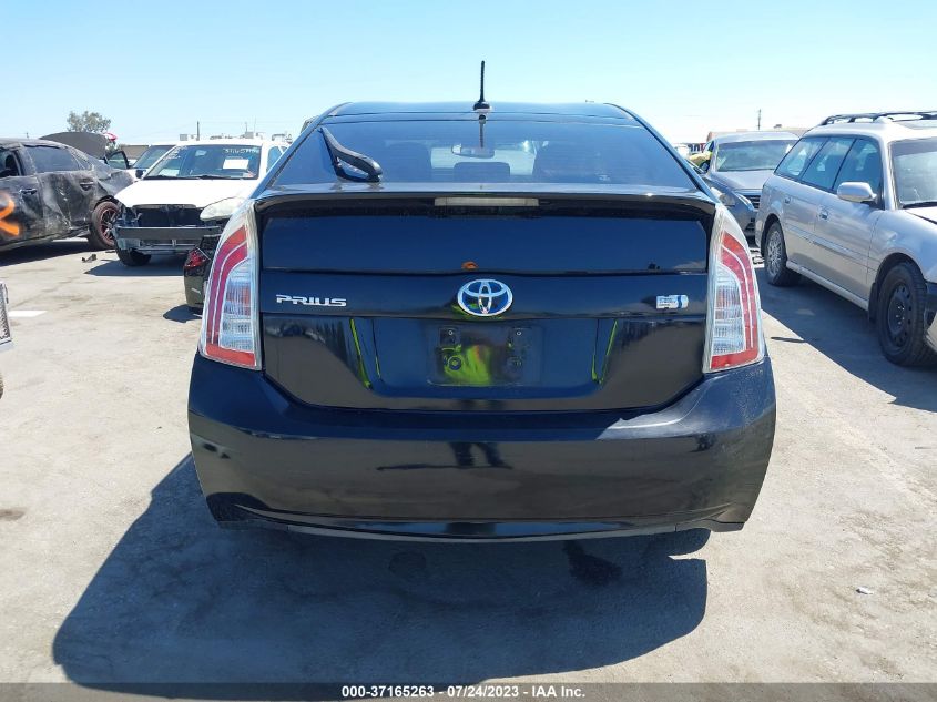 2013 TOYOTA PRIUS ONE/TWO/THREE/FOUR/FIVE - JTDKN3DU9D5601375