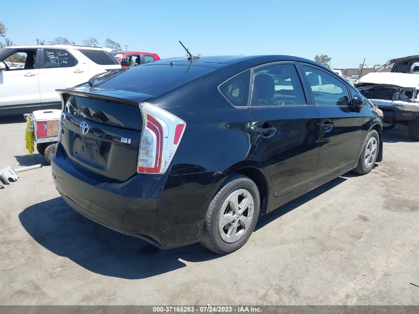 2013 TOYOTA PRIUS ONE/TWO/THREE/FOUR/FIVE - JTDKN3DU9D5601375