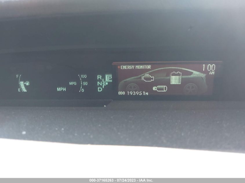 2013 TOYOTA PRIUS ONE/TWO/THREE/FOUR/FIVE - JTDKN3DU9D5601375