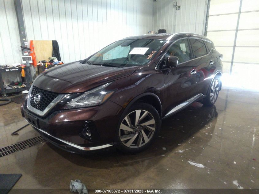 5N1AZ2MS0KN109433 Nissan Murano SL 2