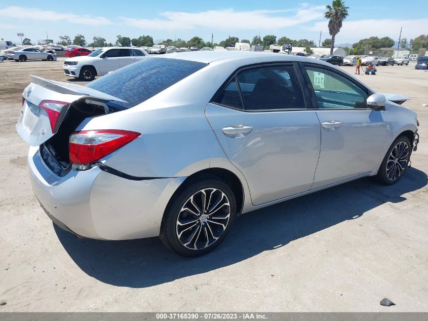 2014 TOYOTA COROLLA L/LE/S/S PLUS/LE PLUS - 5YFBURHE2EP002346