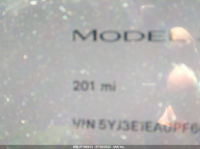 2023 TESLA MODEL 3 - 5YJ3E1EA0PF602432