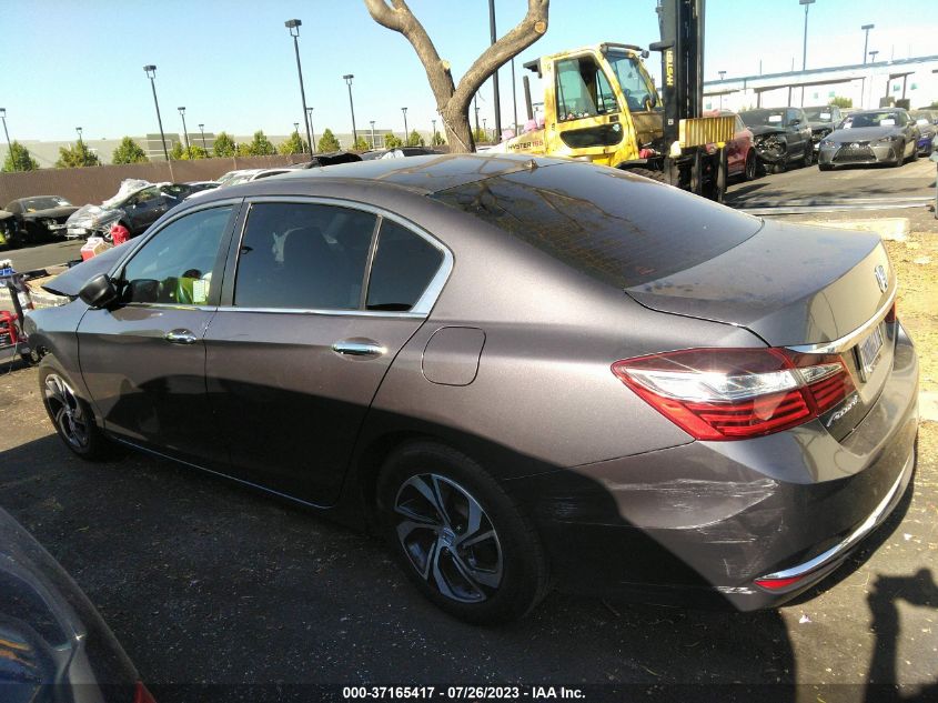 2016 HONDA ACCORD SEDAN LX - 1HGCR2F36GA016919