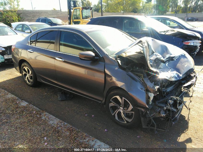 2016 HONDA ACCORD SEDAN LX - 1HGCR2F36GA016919
