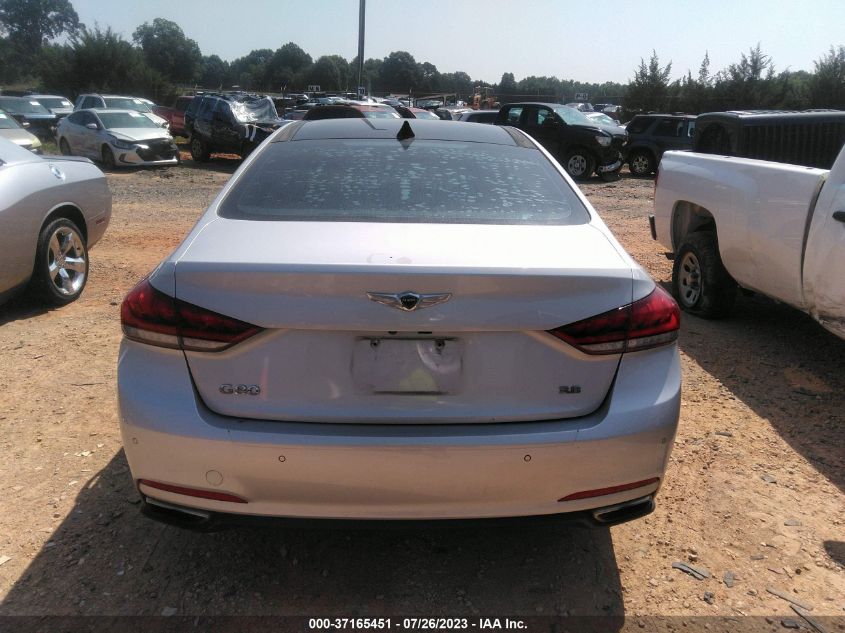 2017 GENESIS G80 3.8L KMHGN4JE3HU188966