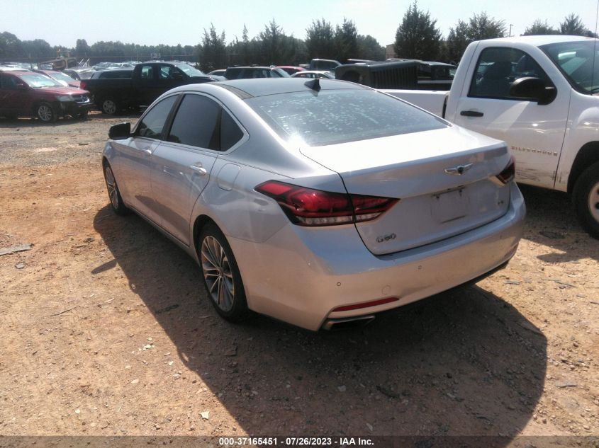2017 GENESIS G80 3.8L KMHGN4JE3HU188966