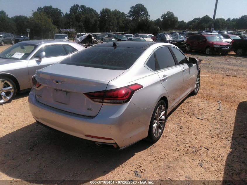 2017 GENESIS G80 3.8L KMHGN4JE3HU188966