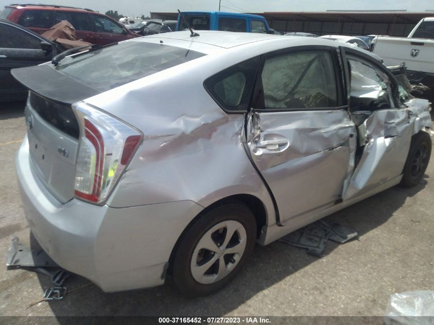 2013 TOYOTA PRIUS ONE/TWO/THREE/FOUR/FIVE - JTDKN3DU2D5557560