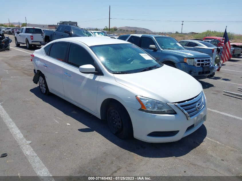 2013 NISSAN SENTRA S/SV/SR/SL - 3N1AB7AP9DL564079